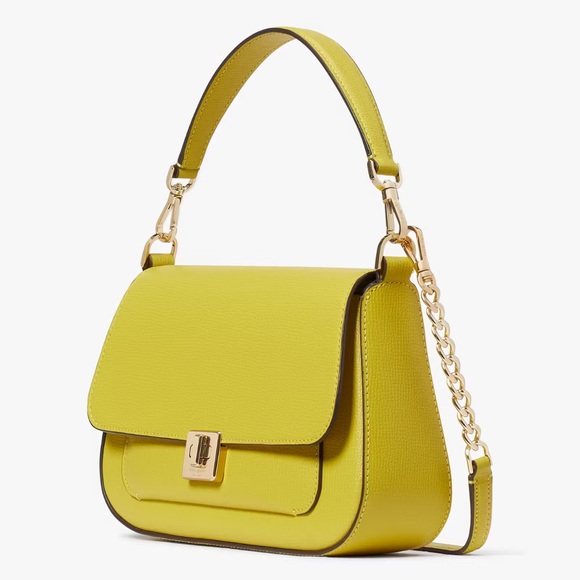 kate spade Handbags - kate spade Phoebe Leather Lime Color Crossbody Bag NWT